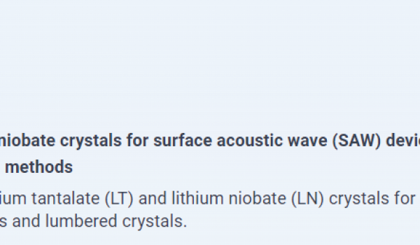 “零的突破”！压电频率元器件领域首项由中国主导制定的国际标准IEC 63541: 2025正式发布